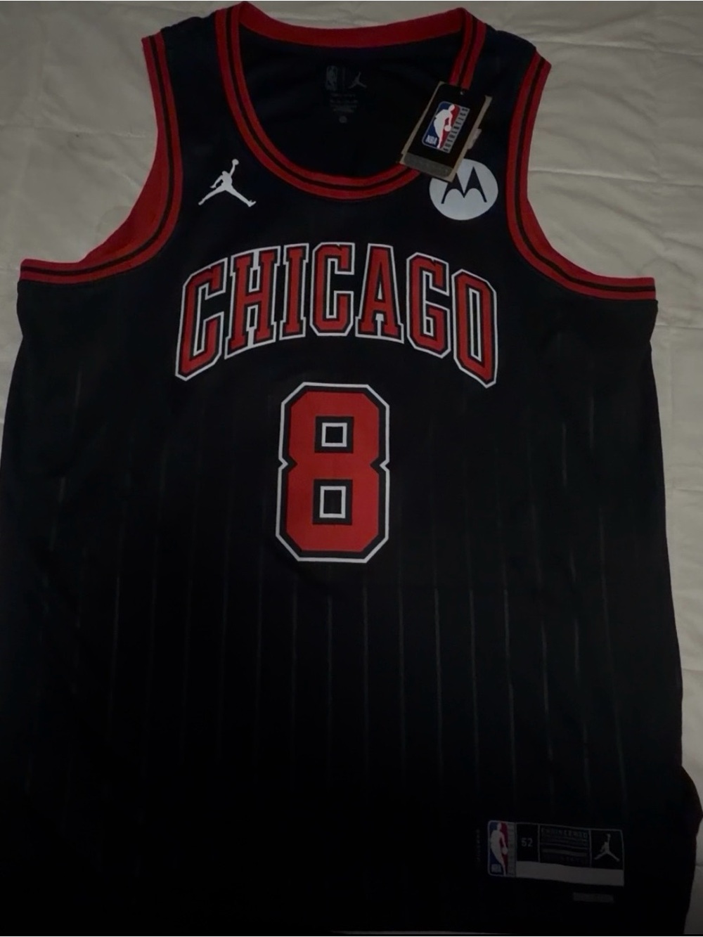 #8 Bulls Lavine Jersey NWT